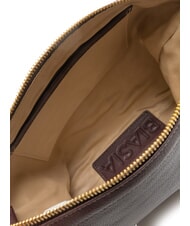 BIASIA WEAVE SMALL Geantă de umăr, cu curea de umăr prună uscată - Genți femei - 5