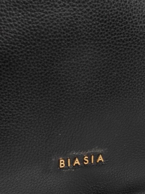 WEAVE Geantă hobo din piele negru - Genți femei