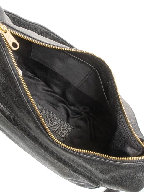 NOVEAU Geantă de umăr din piele cu curea de umăr negru - Genți femei