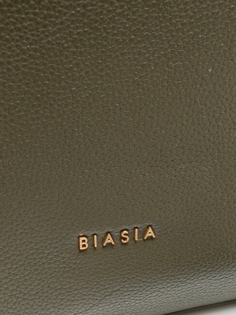 NOVEAU Geantă tip ghiozdan din piele cu curea de umăr muşchi - Genți femei