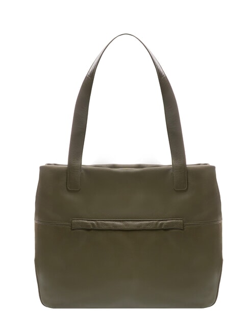 NOVEAU Geantă de umăr din piele muşchi - Genți femei