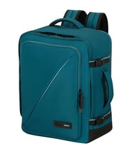 AMERICAN TOURISTER TAKE2CABIN M Rucsac sub scaun ok easyJet turcoaz complet - Rucsacuri pentru școală și timp liber - 2