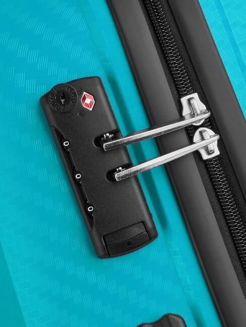 BINALONG Bagaj de mână tip troler subțire verde apă - Bagaje de mână