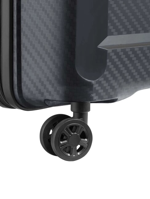 BINALONG Bagaj de mână tip troler subțire negru - Bagaje de mână