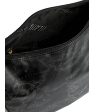 ALVIERO MARTINI PRIMA CLASSE GEO SOFT BLACK Geantă de umăr medie semilună negru - Genți femei - 4