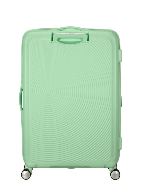 Troler Linia SOUNDBOX, dimensiuni mari, extensibilă verde pastel - Trolere rigide