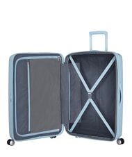 AMERICAN TOURISTER Troler Linia SOUNDBOX, dimensiuni mari, extensibilă PASTEL ALbastru - Trolere rigide - 2