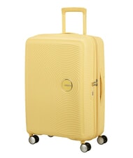 AMERICAN TOURISTER SOUNDBOX SPINNER Troller mediu, extensibil galben pastel - Trolere rigide - 3