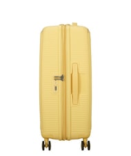 AMERICAN TOURISTER SOUNDBOX SPINNER Troller mediu, extensibil galben pastel - Trolere rigide - 4