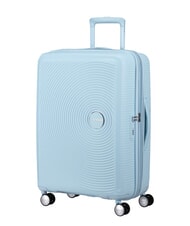 AMERICAN TOURISTER SOUNDBOX SPINNER Troller mediu, extensibil PASTEL ALbastru - Trolere rigide - 3