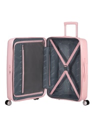 AMERICAN TOURISTER SOUNDBOX SPINNER Troller mediu, extensibil roz pastel - Trolere rigide - 2