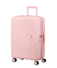 AMERICAN TOURISTER SOUNDBOX SPINNER Troller mediu, extensibil roz pastel - Trolere rigide - 3