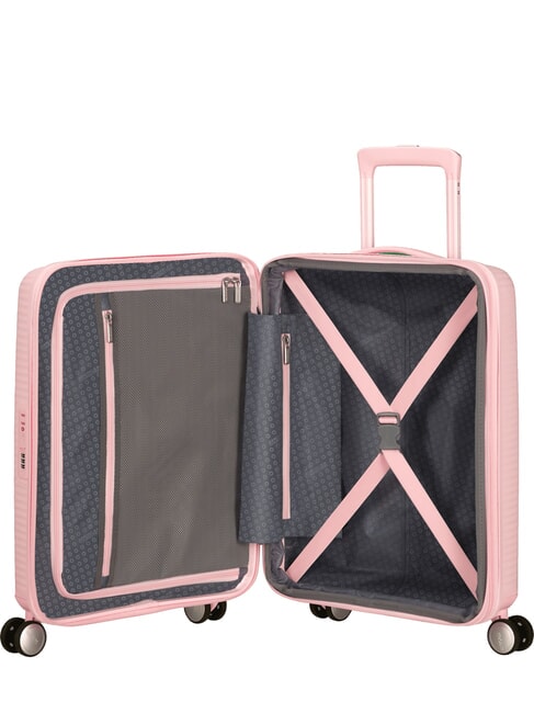 Troller Linia SOINDBOX, bagaj de m&acirc;nă, extensibil roz pastel - Bagaje de m&acirc;nă