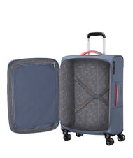 AMERICAN TOURISTER CLOUDRIDER Cărucior extensibil mare albastru piatra - Trolere semirigide - 2