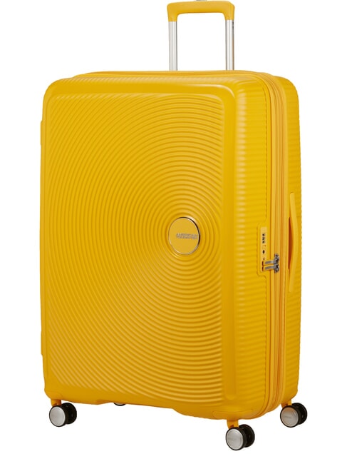 SOUNDBOX Cărucior extra mare, extensibil goldenyellow - Trolere rigide
