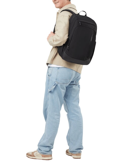 URBAN GROOVE Rucsac pentru laptop de 15,6" BLACK - Rucsacuri pentru școală și timp liber