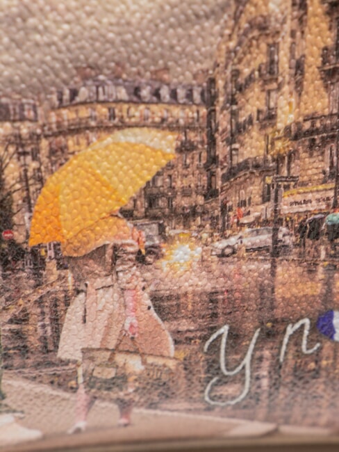 YESBAG Geantă de umăr Metroul din Paris - Genți femei