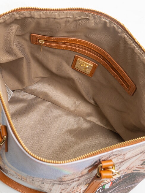 YESBAG  Geantă de cumpărături medie Roma curcubeu - Genți femei