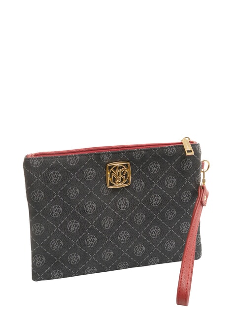 ROMANCE Geantă de m&acirc;nă cu manșetă cireașă - Genți femei