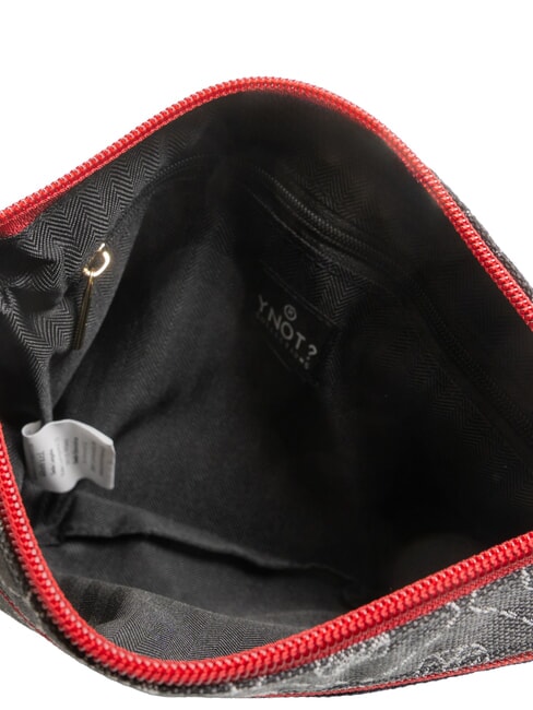 ROMANCE Geantă de m&acirc;nă cu manșetă cireașă - Genți femei