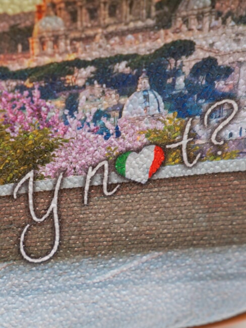 YESBAG SPECIAL Geanta pentru camera de umar Dragoste italiană - Genți femei