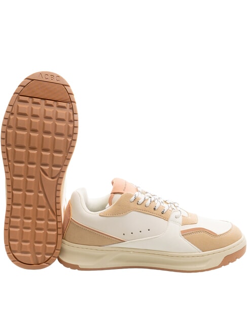 URBAN  Adidași alb/roz - Pantofi bărbați