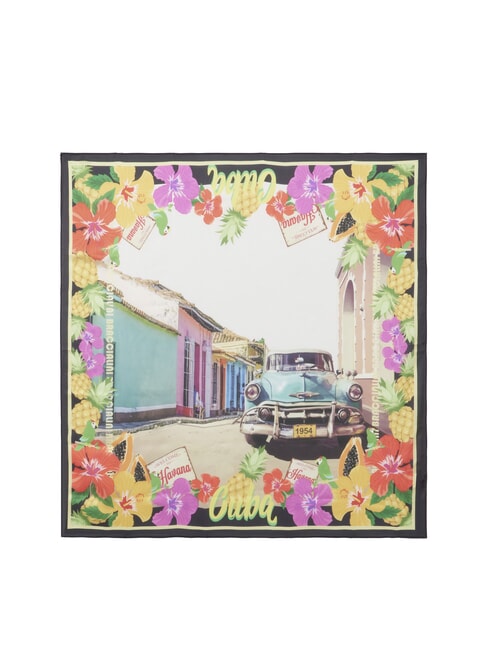 FOULARD CĂRȚI POȘTALE Presa din Cuba multi - Eșarfe