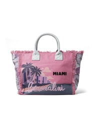 BRACCIALINI SUMMER Geantă tote din pânză cu imprimeu Miami - Genți femei - 3