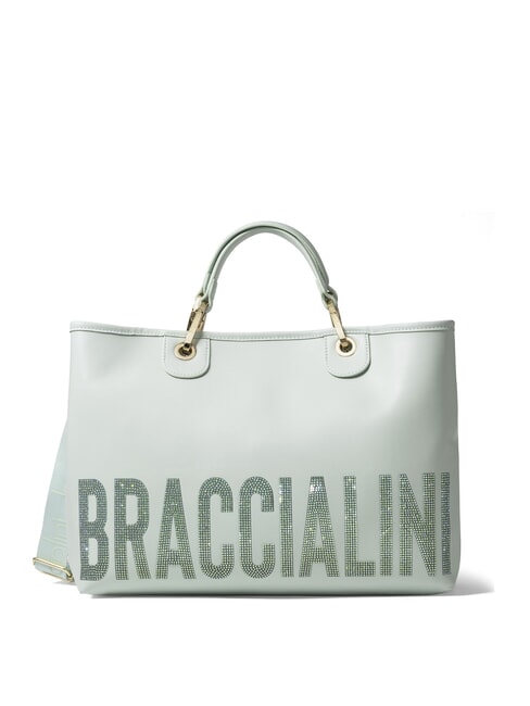 BETH SPECIAL Geantă mare cu clutch ceresc - Genți femei