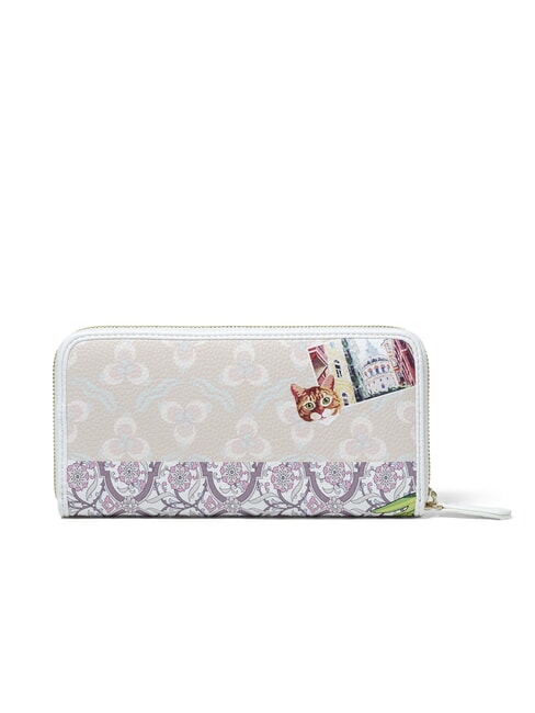 CARTOLINE Portofel mare cu fermoar ISTANBUL multi - Portofele femei