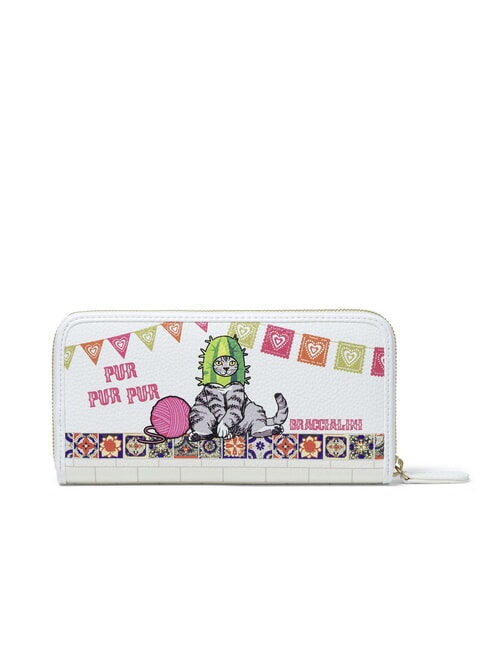 ALLROUND Portofel FIESTA mare cu fermoar multi - Portofele femei