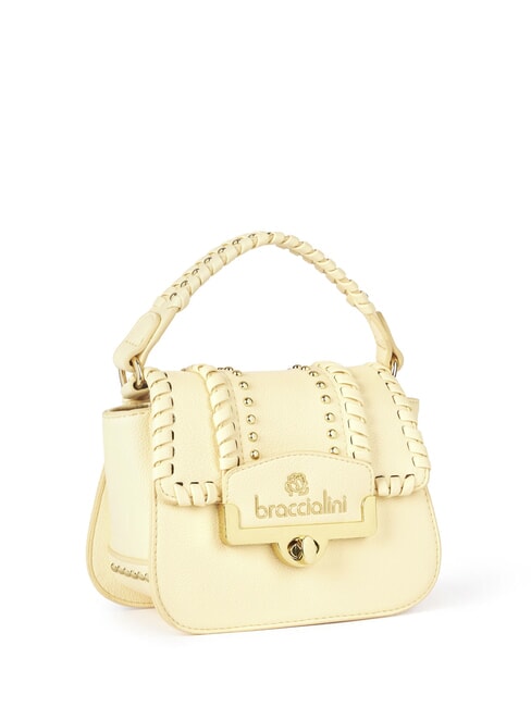 RIBBON Geantă mini cu curea de umăr galben - Genți femei