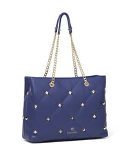 BRACCIALINI QUILT Geantă de cumpărături de umăr cu mânere din lanț - Genți femei