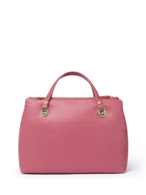 NORA Geantă de mână din piele cu curea de umăr roșu - Genți femei