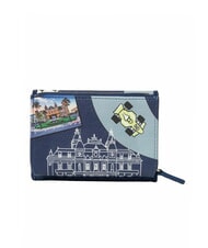 BRACCIALINI CARTOLINE Portofel mediu MONTE CARLO multi - Portofele femei - 3