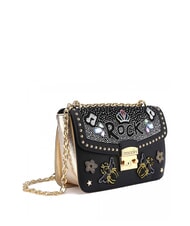 BRACCIALINI ROCK Geantă convertibilă cu clapă - Genți femei