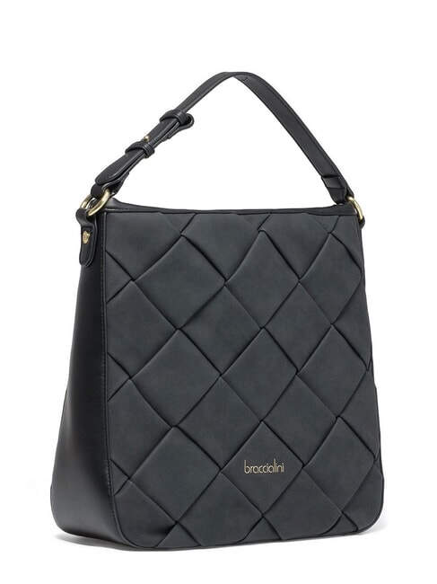 ICONS Tote Geanta de mana, cu bareta de umar negru - Genți femei