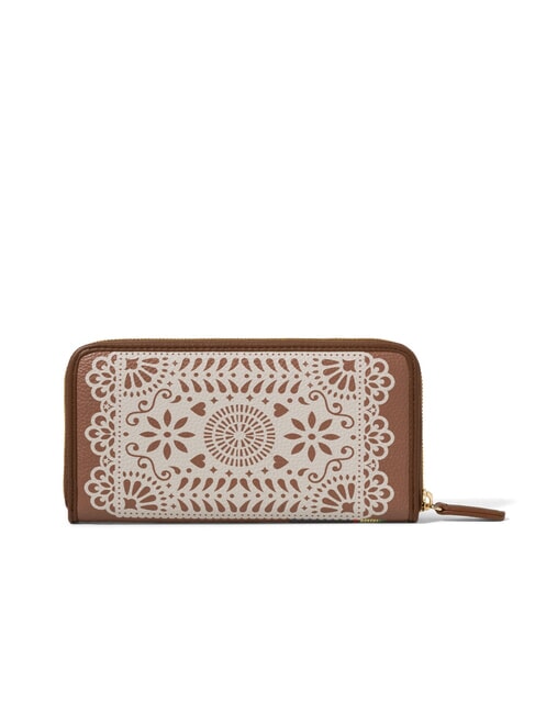 CARTOLINE Portofel mare cu fermoar MEXICO multi - Portofele femei