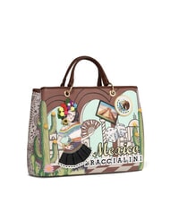 BRACCIALINI CARTOLINE Geantă de mână MEXIC cu curea de umăr - Genți femei