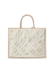 BRACCIALINI ICONS Geantă tote cu curea de umăr bej - Genți femei - 3