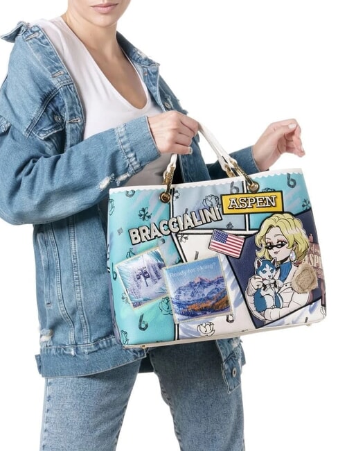 CARTOLINE Geantă de mână cu curea de umăr multi - Genți femei