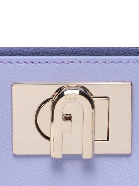 1927 Geanta mini din piele cu imprimeu Ares lilas - Genți femei