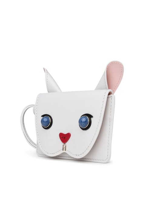 ALLEGRA Portcard din piele de vițel tonuri de marshmallow - Portofele femei