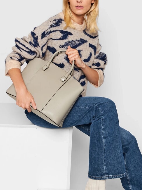 MIASTELLA Geantă de mână cu curea de umăr marmoc - Genți femei