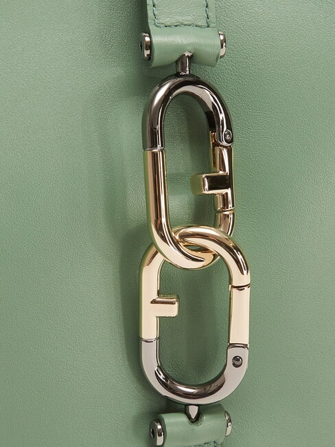 SIRENA S Geanta de umar din piele măsline - Genți femei