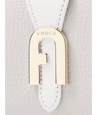 FURLA SOFIA GRAINY Portofel mediu din piele de vițel perlă și + marmură c + talc h - Portofele femei - 3