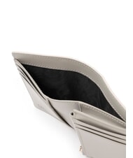 FURLA SOFIA GRAINY Portofel mediu din piele de vițel perlă și + marmură c + talc h - Portofele femei - 4