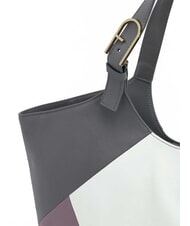 FURLA FLOW Geantă de umăr din piele imprimată bezea+aură+sol - Genți femei - 3