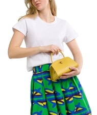 FURLA GENESI Geanta mini din piele cu curea de umar miere - Genți femei - 4