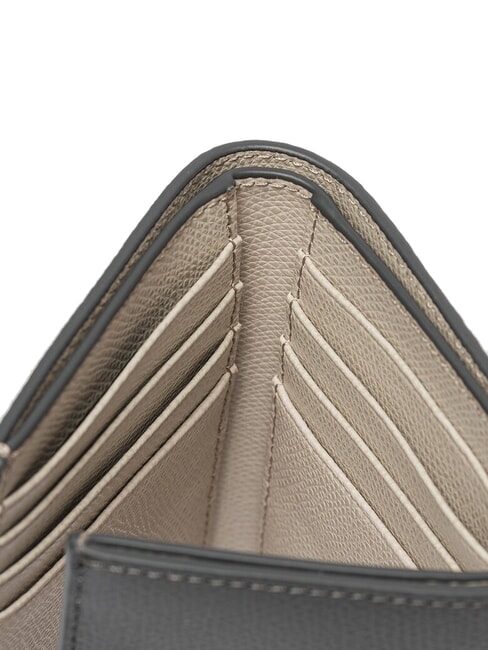 1927 Portofel compact din piele ares sol+marmură c+perlă și int. - Portofele femei